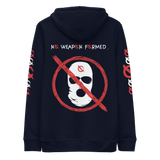 NO WEAPON FORMED 'ROBBER/OPPS' RED/WHITE/BLACK - Unisex essential eco hoodie