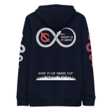 NO WEAPON FORMED 'SNAKES' RED/WHITE - Unisex essential eco hoodie