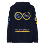 NO WEAPON FORMED 'SNAKES' BLUE/YELLOW - Unisex essential eco hoodie