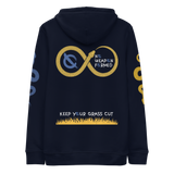 NO WEAPON FORMED 'SNAKES' BLUE/YELLOW - Unisex essential eco hoodie