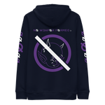 NO WEAPON FORMED 'DEVIL' PURPLE/BLACK/WHITE - Unisex essential eco hoodie