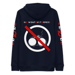 NO WEAPON FORMED 'SHOTGUN' BLACK/RED/WHITE - Unisex essential eco hoodie