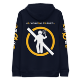 NO WEAPON FORMED 'TWO FACED PPL' YELLOW/BLACK/WHITE - Unisex essential eco hoodie