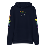 NO WEAPON FORMED LGBT+ LOGO - Unisex essential eco hoodie