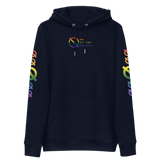 NO WEAPON FORMED LGBT+ LOGO - Unisex essential eco hoodie