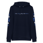 NO WEAPON FORMED FIGHTING ANGEL BLUE/WHITE - Unisex essential eco hoodie