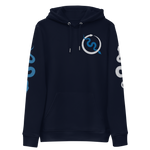 NO WEAPON FORMED "SNAKES" MAVS BLUE - Unisex essential eco hoodie