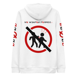 NO WEAPON FORMED 'BACKSTABBERS' RED/BLACK/WHITE - Unisex essential eco hoodie