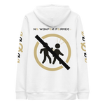 NO WEAPON FORMED 'BACKSTABBERS'  GOLD/BLACK/WHITE - Unisex essential eco hoodie