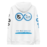 NO WEAPON FORMED "SNAKES" MAVS BLUE - Unisex essential eco hoodie