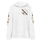 NO WEAPON FORMED 'BACKSTABBERS'  GOLD/BLACK/WHITE - Unisex essential eco hoodie