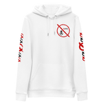 NO WEAPON FORMED 'ROBBER/OPPS' RED/WHITE/BLACK - Unisex essential eco hoodie