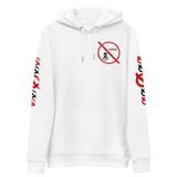 NO WEAPON FORMED 'ROBBER/OPPS' RED/WHITE/BLACK - Unisex essential eco hoodie