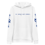 NO WEAPON FORMED FIGHTING ANGEL BLUE/WHITE - Unisex essential eco hoodie