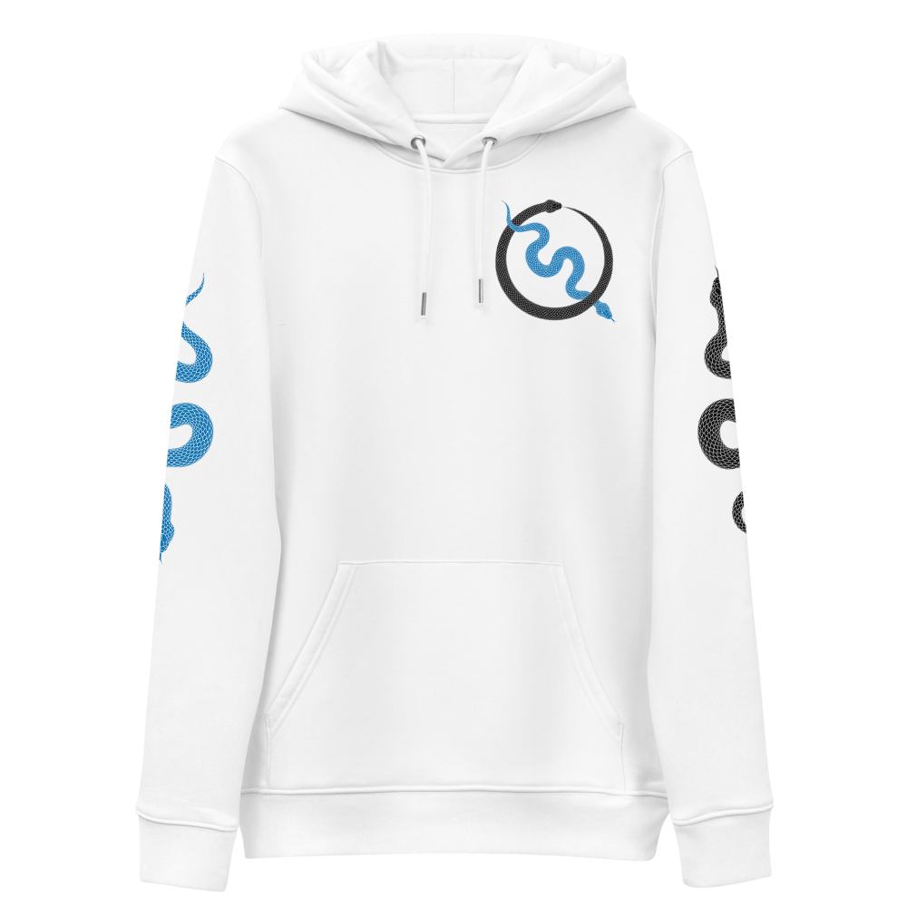 NO WEAPON FORMED "SNAKES" MAVS BLUE - Unisex essential eco hoodie