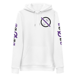 NO WEAPON FORMED 'DEVIL' PURPLE/BLACK/WHITE - Unisex essential eco hoodie