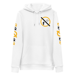 NO WEAPON FORMED 'TWO FACED PPL' YELLOW/BLACK/WHITE - Unisex essential eco hoodie