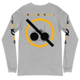 NO WEAPON FORMED 'SHOTGUN' BLACK/YELLOW - Unisex Long Sleeve Tee