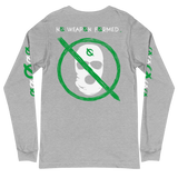 NO WEAPON FORMED 'ROBBER/OPPS' GREEN/BLACK/WHITE - Unisex Long Sleeve Tee