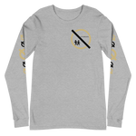 NO WEAPON FORMED 'BACKSTABBERS' GOLD/BLACK/WHITE - Unisex Long Sleeve Tee