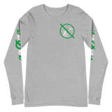 NO WEAPON FORMED 'ROBBER/OPPS' GREEN/BLACK/WHITE - Unisex Long Sleeve Tee