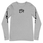 NO WEAPON FORMED HORUS EYE BLACK/WHITE - Unisex Long Sleeve Tee