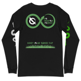 NO WEAPON FORMED 'SNAKES' GREEN - Unisex Long Sleeve Tee