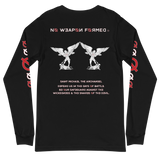 NO WEAPON FORMED 'SAINT MICHAEL THE ARCHANGEL' - Unisex Long Sleeve Tee