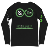 NO WEAPON FORMED 'SNAKES' GREEN - Unisex Long Sleeve Tee