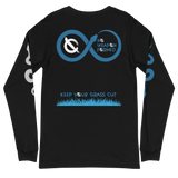 NO WEAPON FORMED 'SNAKES' BLUE - Unisex Long Sleeve Tee