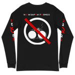 NO WEAPON FORMED 'SHOTGUN' BLACK/RED/WHITE - Unisex Long Sleeve Tee