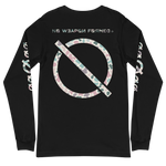 NO WEAPON FORMED PASTEL CAMO LOGO - Unisex Long Sleeve Tee