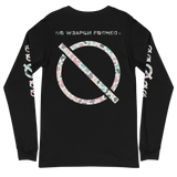 NO WEAPON FORMED PASTEL CAMO LOGO - Unisex Long Sleeve Tee