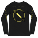 NO WEAPON FORMED FLANNEL BLACK/YELLOW - Unisex Long Sleeve Tee