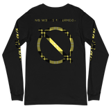 NO WEAPON FORMED FLANNEL BLACK/YELLOW - Unisex Long Sleeve Tee