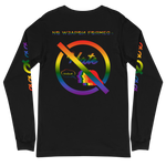 NO WEAPON FORMED LGBT+ HATE - Unisex Long Sleeve Tee