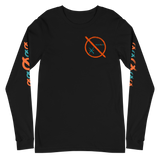 NO WEAPON FORMED GRENADE LAUNCHER ORANGE/GREEN - Unisex Long Sleeve Tee black front