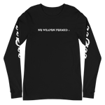 NO WEAPON FORMED 'ARROW & FEATHERS OF PROTECTION' BLACK/WHITE - Unisex Long Sleeve Tee