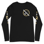 NO WEAPON FORMED 'BACKSTABBERS' GOLD/BLACK/WHITE - Unisex Long Sleeve Tee