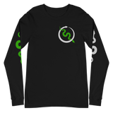 NO WEAPON FORMED 'SNAKES' GREEN - Unisex Long Sleeve Tee