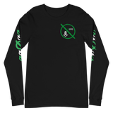 NO WEAPON FORMED 'ROBBER/OPPS' GREEN/BLACK/WHITE - Unisex Long Sleeve Tee