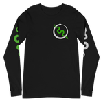 NO WEAPON FORMED 'SNAKES' GREEN - Unisex Long Sleeve Tee