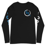 NO WEAPON FORMED 'SNAKES' BLUE - Unisex Long Sleeve Tee