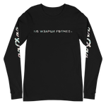 NO WEAPON FORMED PASTEL CAMO LOGO - Unisex Long Sleeve Tee