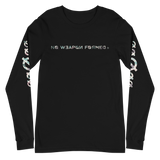 NO WEAPON FORMED PASTEL CAMO LOGO - Unisex Long Sleeve Tee