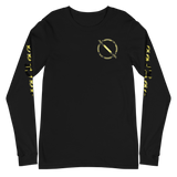 NO WEAPON FORMED FLANNEL BLACK/YELLOW - Unisex Long Sleeve Tee