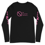 NO WEAPON FORMED 'ANGELS GOT YOUR BACK' PINK - Unisex Long Sleeve Tee