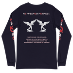 NO WEAPON FORMED 'SAINT MICHAEL THE ARCHANGEL' - Unisex Long Sleeve Tee