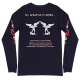 NO WEAPON FORMED 'SAINT MICHAEL THE ARCHANGEL' - Unisex Long Sleeve Tee