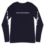 NO WEAPON FORMED 'ARROW & FEATHERS OF PROTECTION' BLACK/WHITE - Unisex Long Sleeve Tee